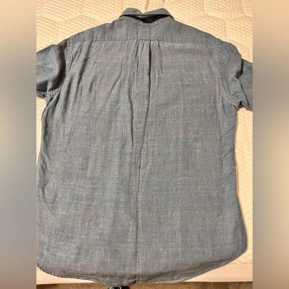 Men’s Ralph Lauren Denim Button Down Long Sleeve w/Flannel Linning - Picture 9 of 9